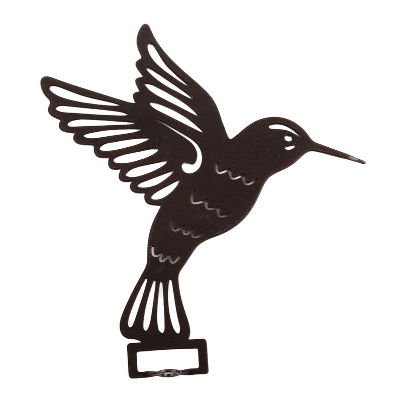 Wind Spinners Iron Hummingbird Metal Windmill Wind Sculpture for Outdoor