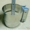 TORCA 3" Lap Joint Exhaust Band Clamp For Muffler Sleeve