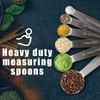 Measuring Spoons, Premium Heavy Duty 18/8 Stainless Steel Measuring Spoons