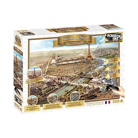 University Games U08571 Paris Scratch Off Puzzle