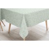 Karina Home Willow Leaves Wipe Clean Tablecloth Vinyl PVC (Green,