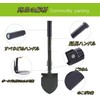 Dilraba® Multi-functional Shovel, Folding Scoop, Mini Compact Shovel, Alloy, Durable,