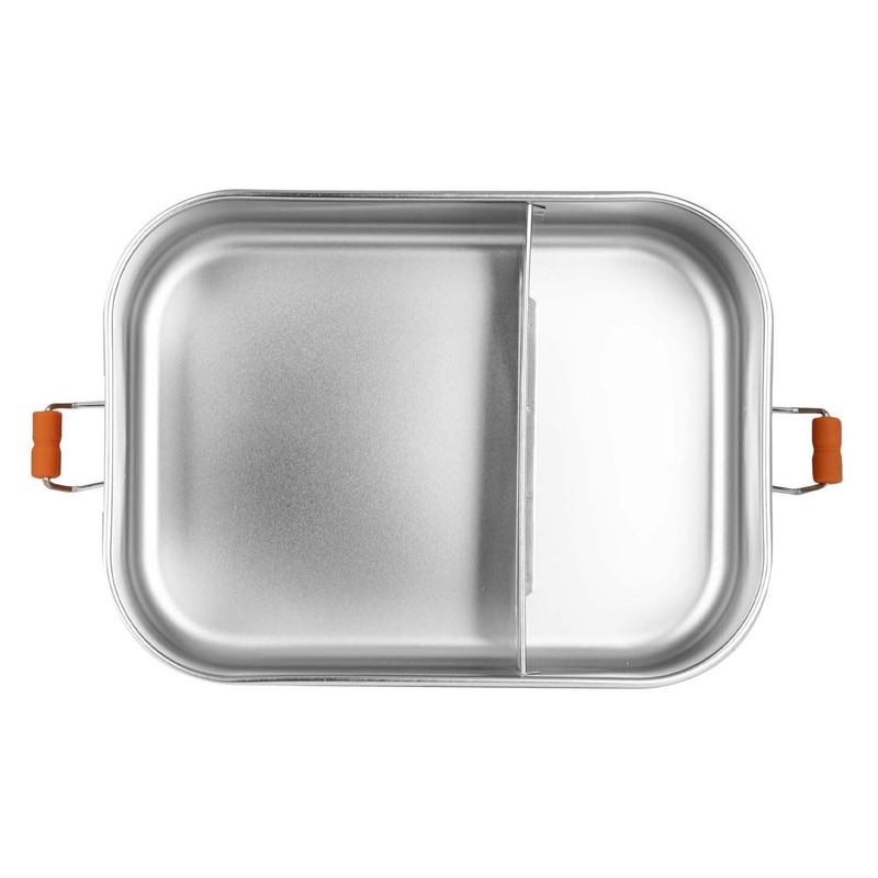 Trixie Lunch Box Stainless Steel Mr Fox Orange Large
