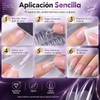 240 Piezas Tips para Uñas Soft Gel, Uñas Postizas Transparentes