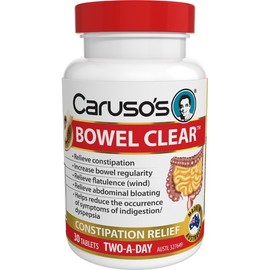 Caruso’s Natural Health Caruso's Bowel Clear Two A Day Tab X 30