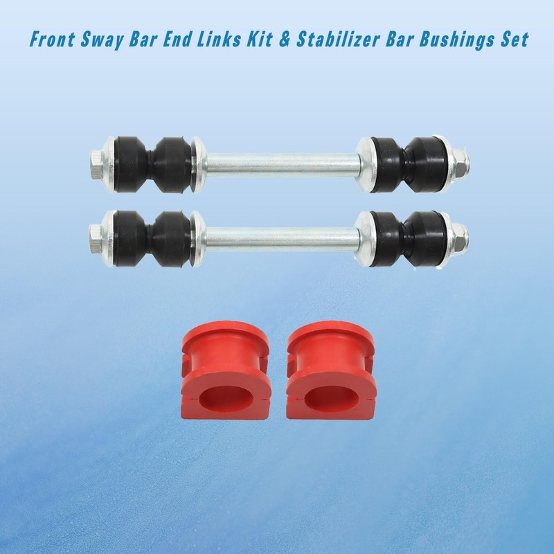 LABLT Front Sway Bar End Links Kit & Stabilizer Bar