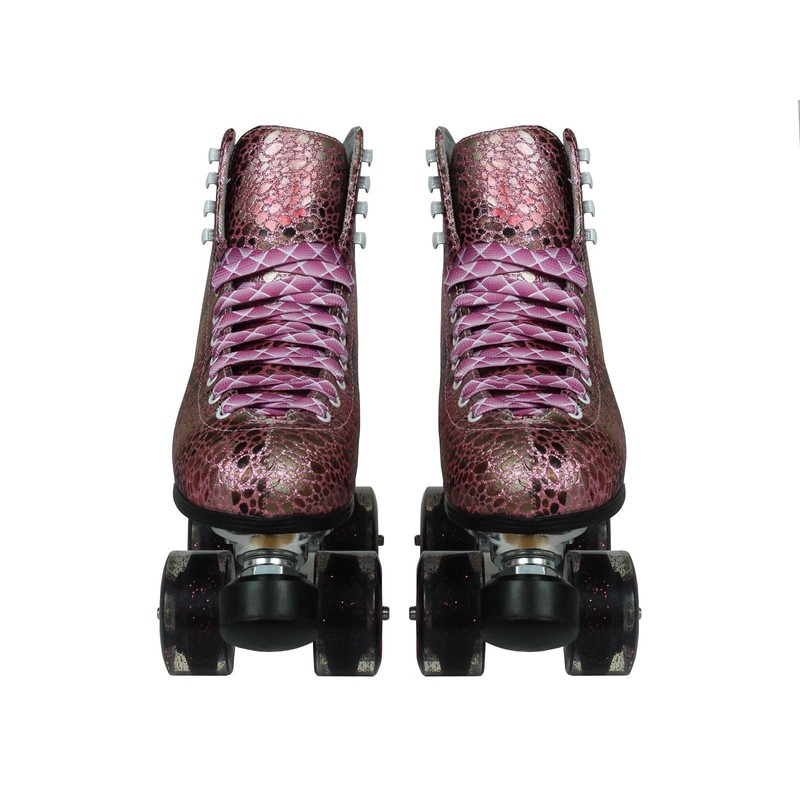 Epic Skates Sparkle High-Top Quad Roller Skates