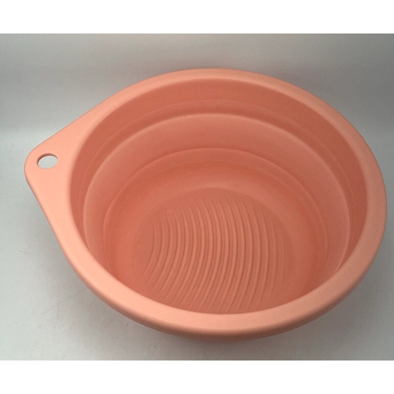 Ikea PEPPRIG Wash Tub Laundry Storage Organizer Foldable Pink 10