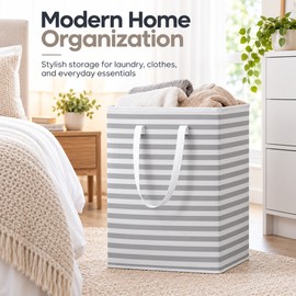 75L Foldable Laundry Basket for Clothes & Household Storage – Large Capacity Waterproof Fabric Organizer for Bedroom & Laundry Room