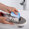 Nail Brush, 4pcs Two-Sided Scrubbing Brushes, Nail Cleaning Brush, Fingernail