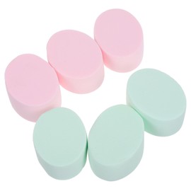 VICASKY 6pcs Hydrophilic Makeup Sponges Soft Foundation Puff for Natural Application for Liquid and Powder Cosmetics Reusable Cosmetic Applicators for Skin Coverage