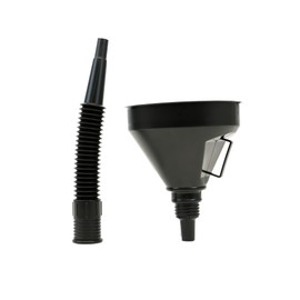 Streetwize - 2 In 1 Flexi Funnel - With Detachable Pipe For Extending Pouring - Ideal For: Cars, Vans, 4x4's, Caravans, Motorcycle's and Motorhome's (SWFUN1)