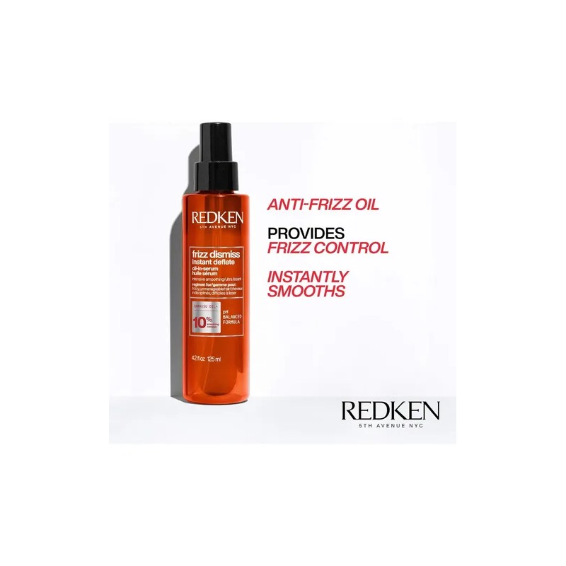 Redken Frizz Dismiss Instant Deflate Aceite En Sérum Sin Sul