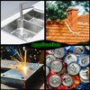 4" x 50' Aluminum Flashing Roll, 0.2mm Thick Roof Flashing,