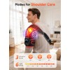 Red Light Therapy for Shoulder with Heat & Massage, 5000mAh