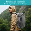 MBAIYO 10 Pack Backpack Rain Cover, Disposable Waterproof Lightweight Backpack
