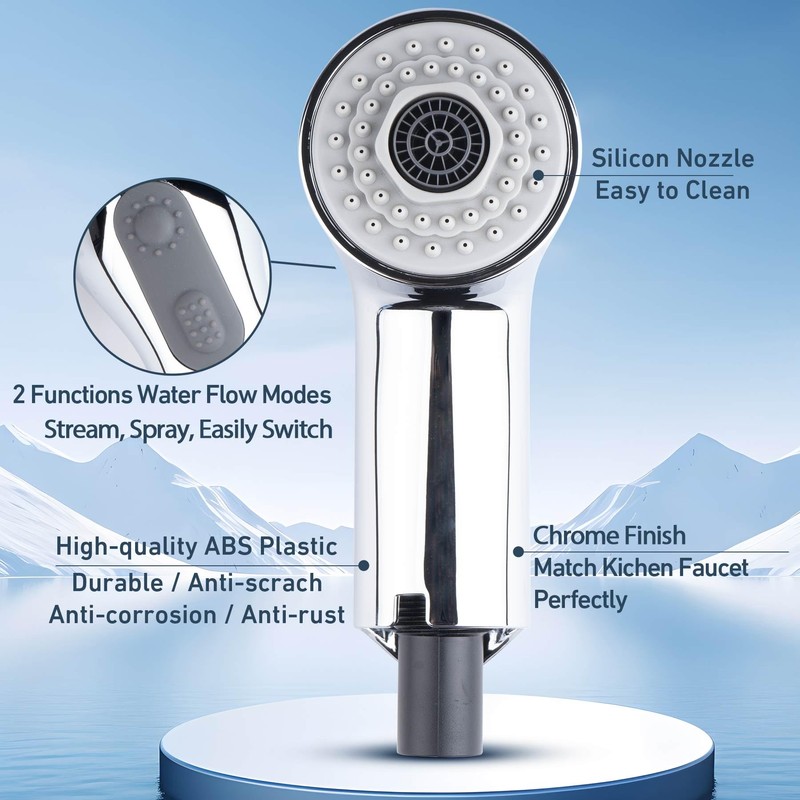 Pull-Out Spray Wand Fits Grohe Pull Out Faucets, Compatible with