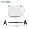 2 PCS Laptop Sun Shade with Adjustable Clip Stand, Portable
