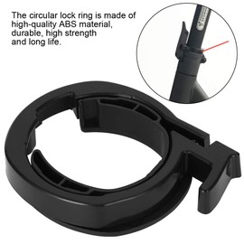Front Round Locking Ring Folding Guard Ring, Round Limit Folding Locking Ring Accessories for Ninebot MAX G30 Scooter Easy Installation