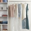 Plastic Clothes Covers 30 Pack - 39.4 Inch (60x100cm) Hanging
