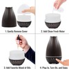 HealthSmart Essential Oil Diffuser, Cool Mist Humidifier and Aromatherapy Diffuser