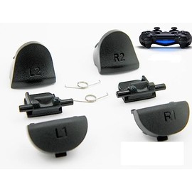 LR1 LR2 WITH SPRING FOR SONY DUALSHOCK 4 V3 JDS-030 BLACK