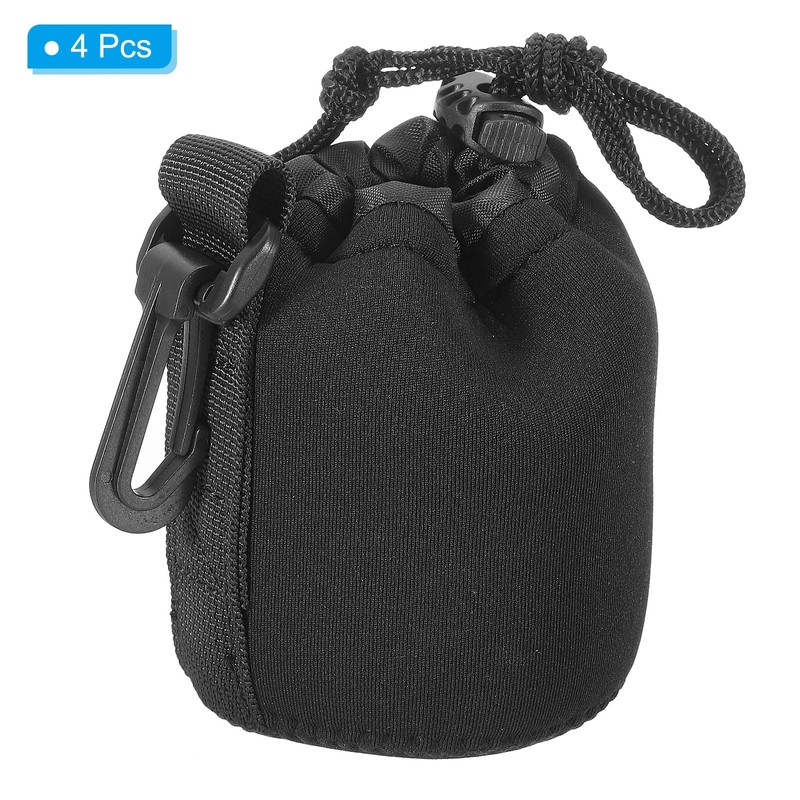 PATIKIL Camera Lens Bag Set of 4 3.1" Inner Diameter