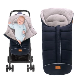 Miracle Baby Bunting Bag for Stroller, Warm Fleece Footmuff with Zippers, Convertible Infant Toddler Sleeping Bag Blanket for Boys Girls