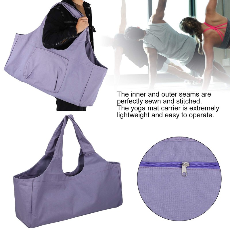 Yoga Mat Bag Tote Bag Large Capacity Lightweight Durable Travel