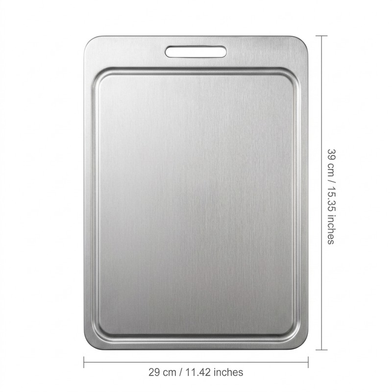 Titanium Cutting Board for Kitchen – Double-Sided Dishwasher-Safe Chopping Board