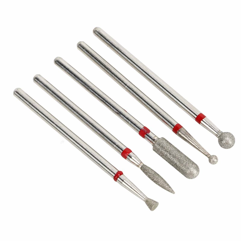 5 Type Nail Art Manicure Drill Bits Nail Drill Bits