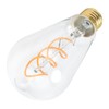 ST64 Bulb Double Spiral E27 4W Dimmable Light Bulb for