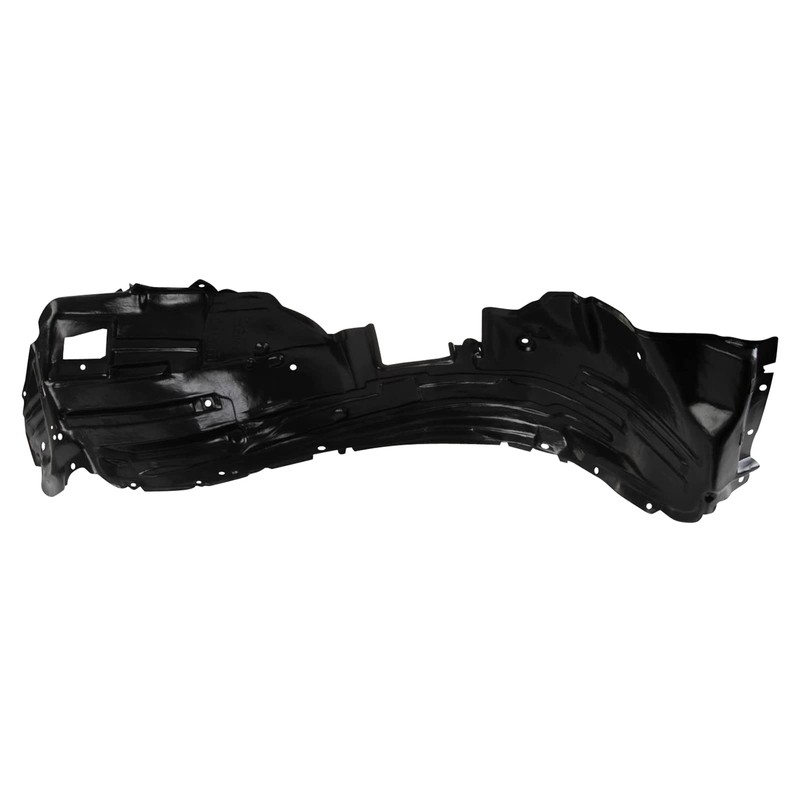 TRQ Front Right Inner Fender Liner Black Passenger Side Compatible