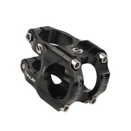 SUBORAWOS 31.8 Bike Stem 35mm, Short Bike Stem Mountain Bike Stem, Handlebar Stem Aluminum Alloy, for Road Bike, MTB, BMX, Bicycle Stem (Black)