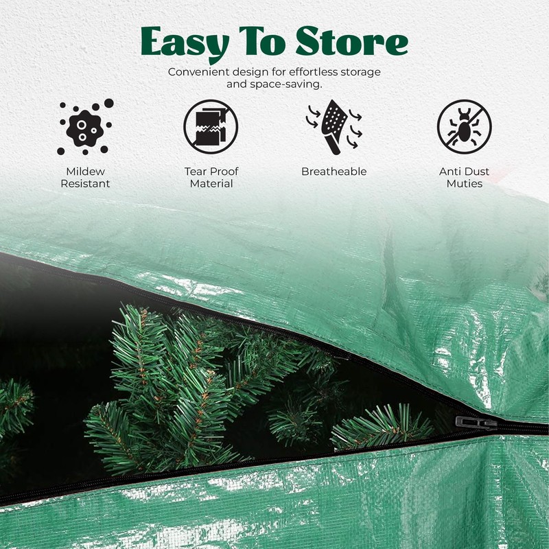 FB FunkyBuys Christmas Tree Bag - Protection For Artificial Xmas