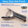 SPEEDWOX Deep Throat Heavy Duty Hand Held Single Hole Punch