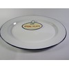 Falcon 1 x Enamel Oval Enamel Plate Platter Serving Dish