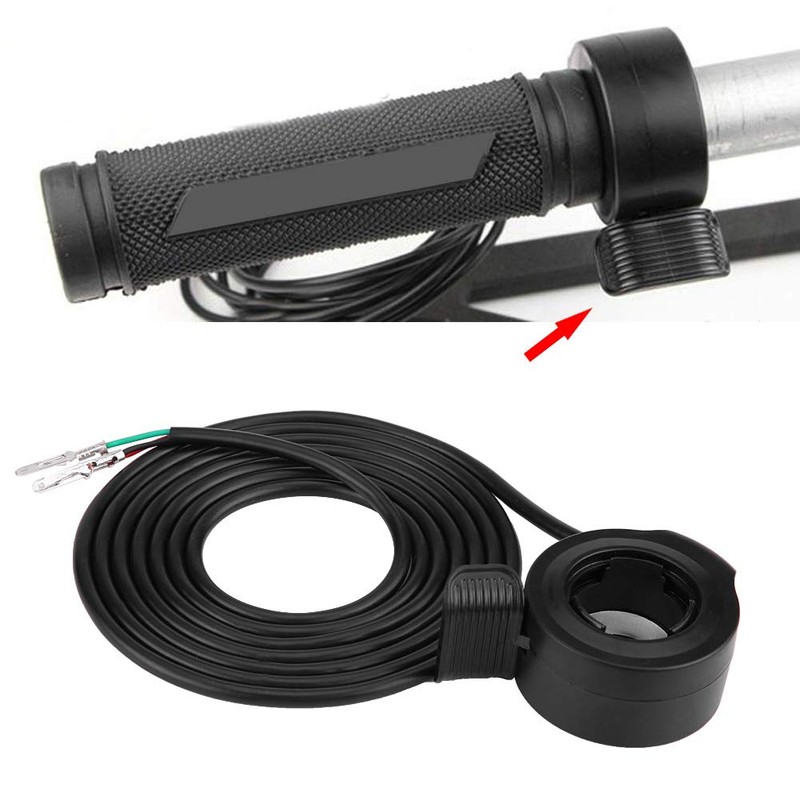 KIMISS 7/8inch Thumb Throttle Speed Control Assembly, Universal 22mm Accelerator