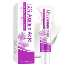 llikknve 12% Azelaic Acid Cream,Rosacea Cream for Face,Revitalize Your Complexion Facial Serum,Gentle and Moisturizing for all Skin Pigmentation Redness