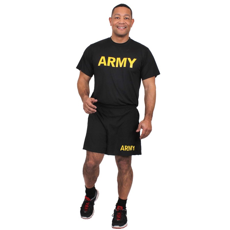 Rothco Army Physical Training Shorts (US, Alpha, X-Large, Regular, Regular,