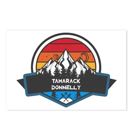 CafePress Tamarack Donnelly Idaho Postcards (Package of 8), 6"x4" Printed Note Card