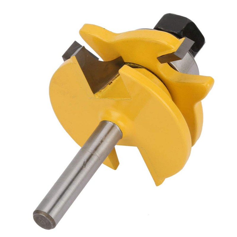 1/4-Inch Shank Woodworking Router Bit Cemented Carbide for Frame Door