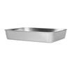 Roasting Pan and Rack Set Stainless Steel Easy Clean Rectangular