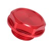 Red Gas Engine Fuel Cap Aluminum Alloy for Toyota TRD