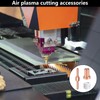 Pack of 32 Plasma Cutter Nozzle, Plasma Cutting Consumables Ceramic