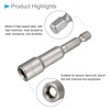 CoCud Nut Socket Driver Bit, 1/4" Hex Shank, 0.3 inch