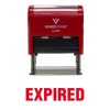 Expired Self Inking Rubber Stamp (Red Ink) - Medium 2