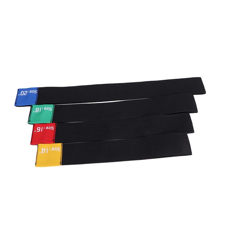 4pcs 14/16/18/20 Inch Drum Cymbal Mute Belt Practice Silencer Dampener