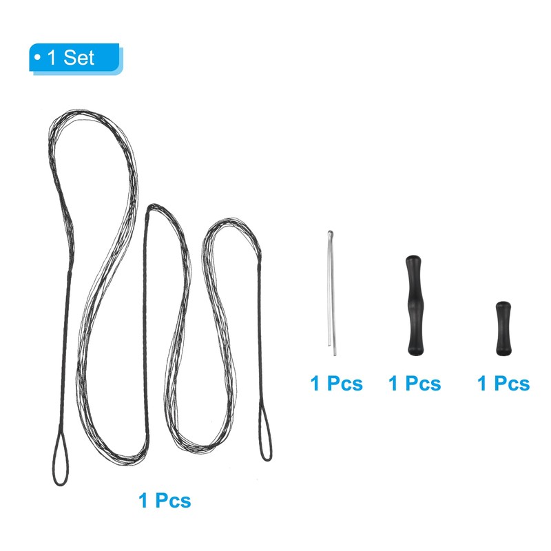 PATIKIL Bow Cord Replacement with Bow String Finger Guards for