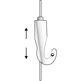 Best pikutya-re-ru Wire Hanging Hardware AF – 3 White N – 849